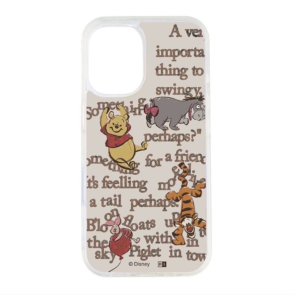 プーと仲間たち_英文 ラメ グリッターケース 【受注生産】