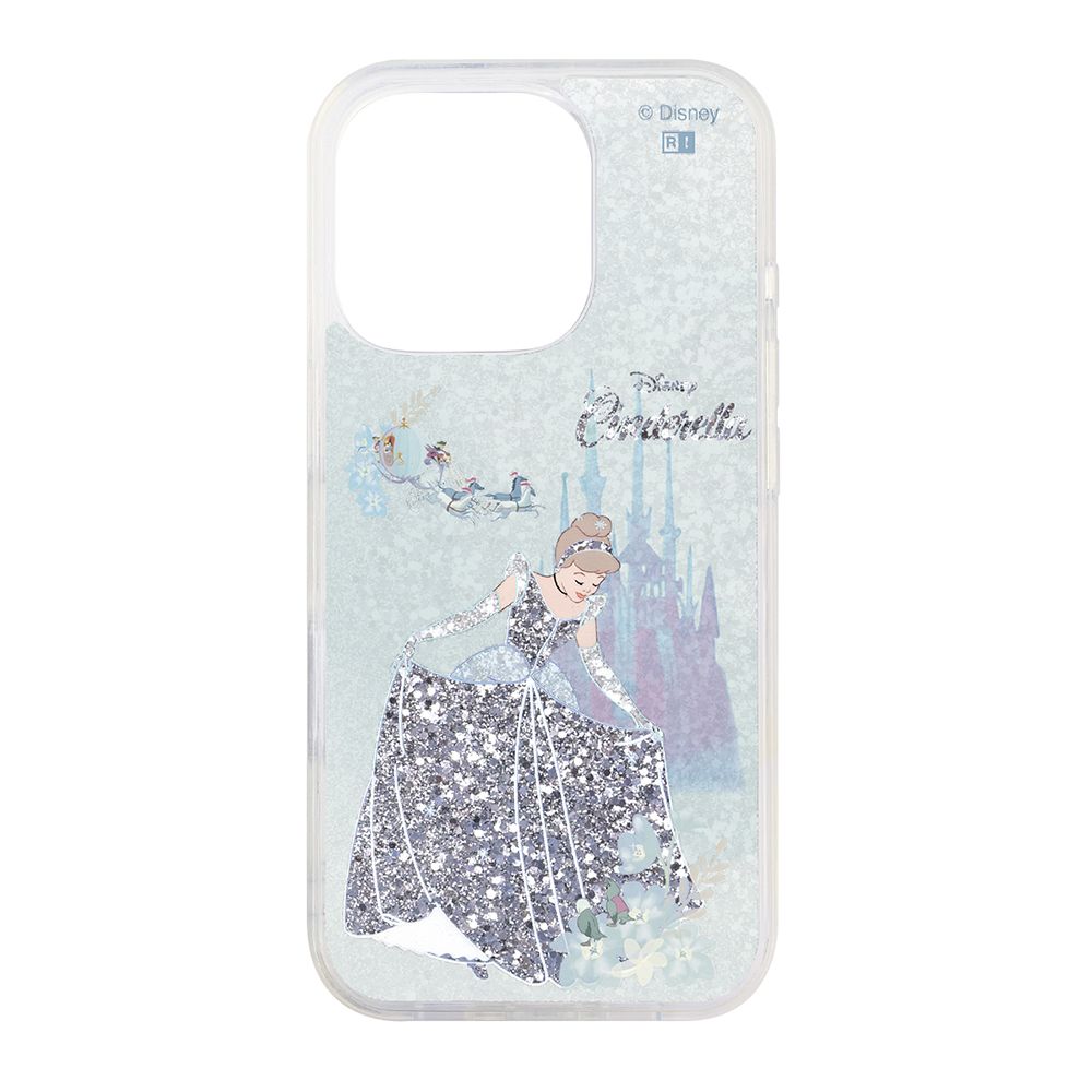 シンデレラ ブルードレス ラメグリッター ケース【受注生産】