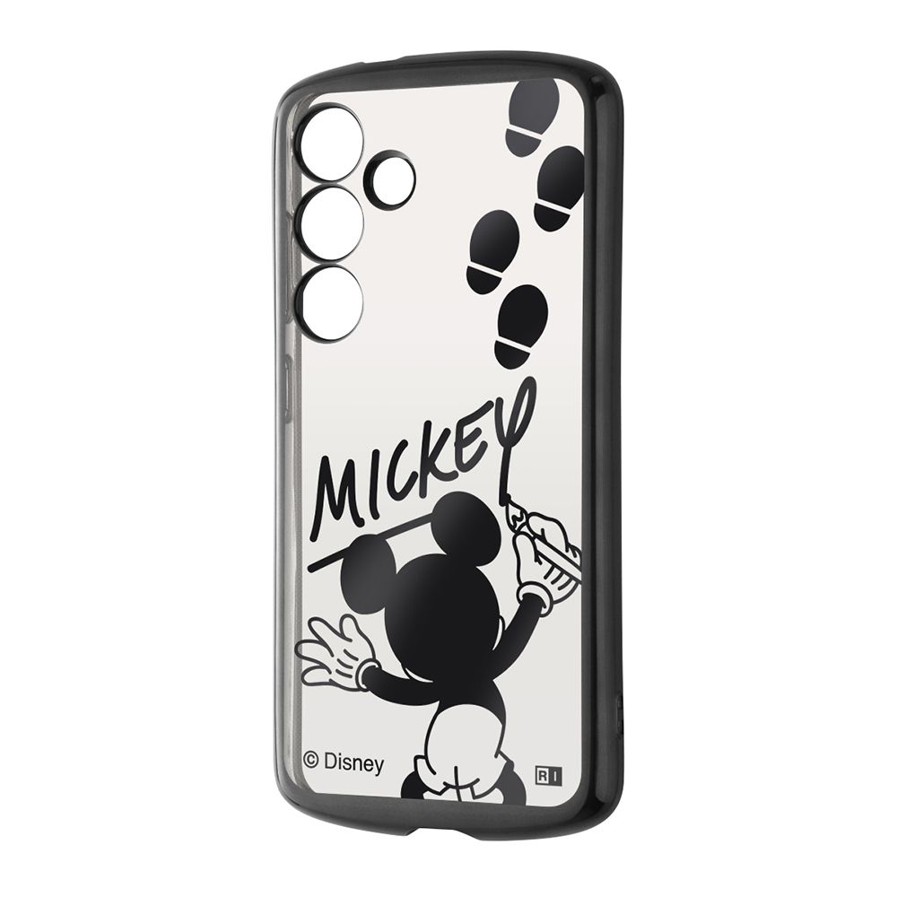 ミッキーマウスサイン_メタリック 耐衝撃 TPUソフトケース METAMORU