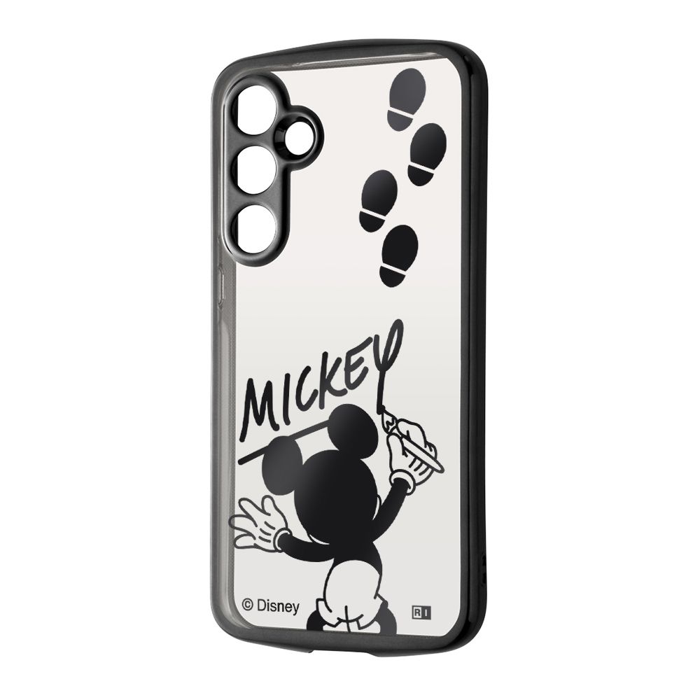 ミッキーマウスサイン_メタリック 耐衝撃 TPUソフトケース METAMORU