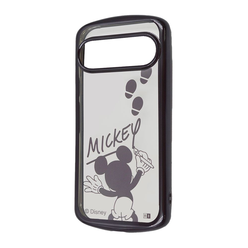 ミッキーマウスサイン_メタリック 耐衝撃 TPUソフトケース METAMORU