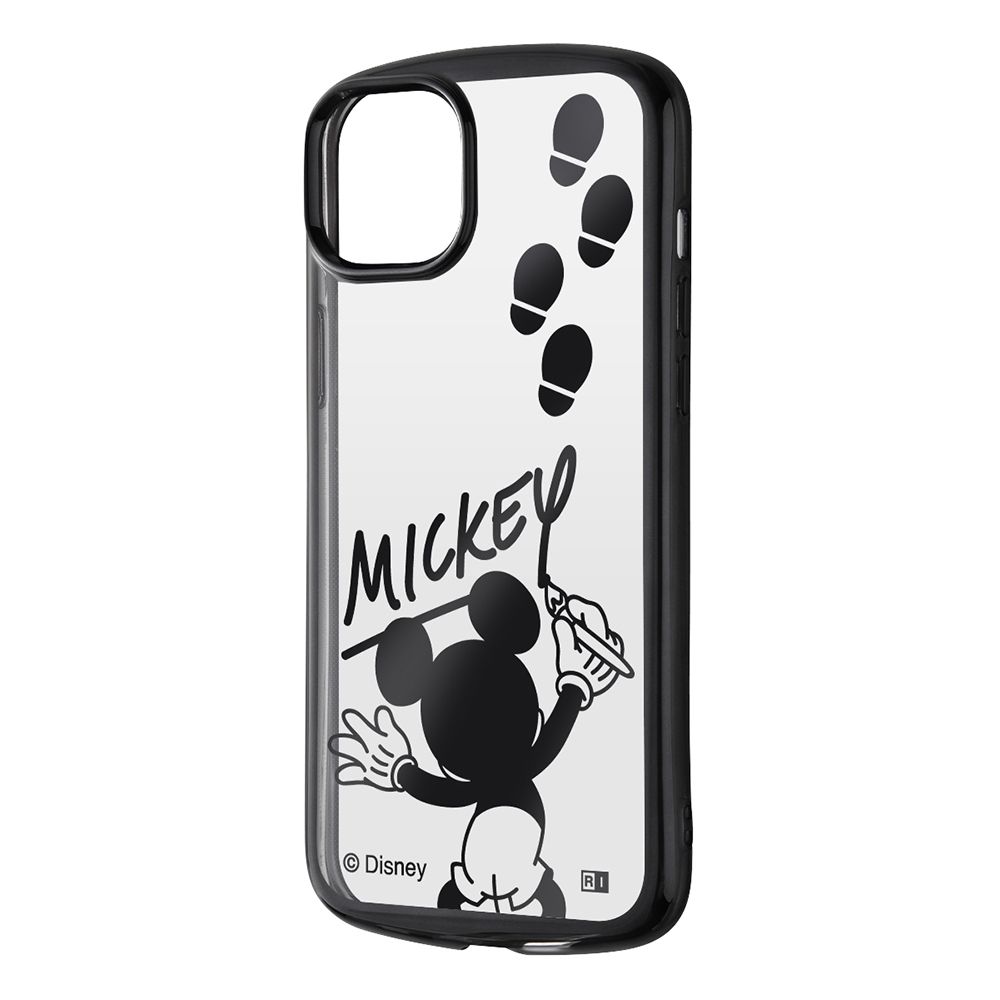 ミッキーマウスサイン_メタリック 耐衝撃 TPUソフトケース METAMORU