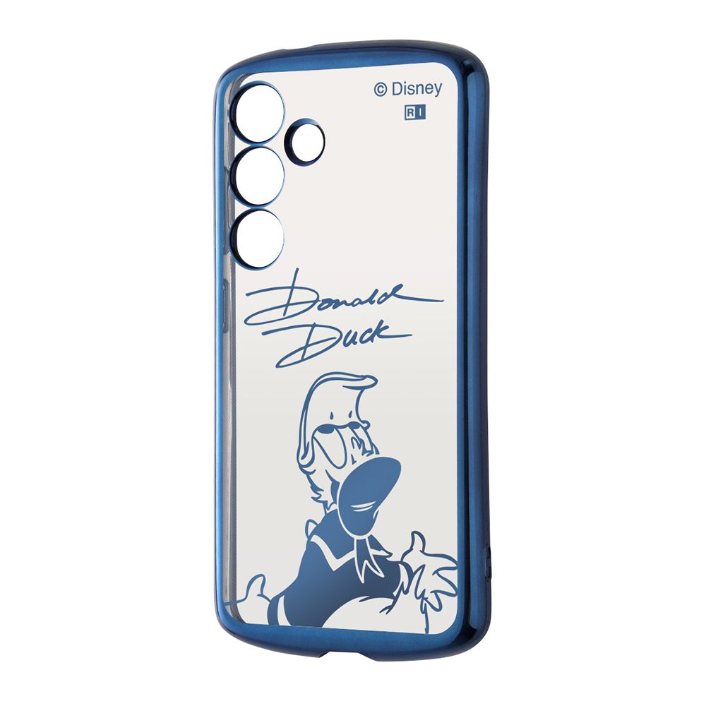 ドナルドダックサイン_メタリック 耐衝撃 TPUソフトケース METAMORU