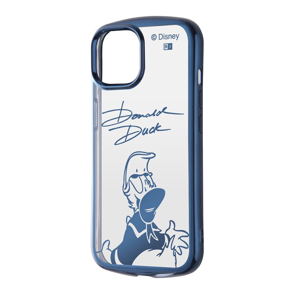 ドナルドダックサイン_メタリック 耐衝撃 TPUソフトケース METAMORU