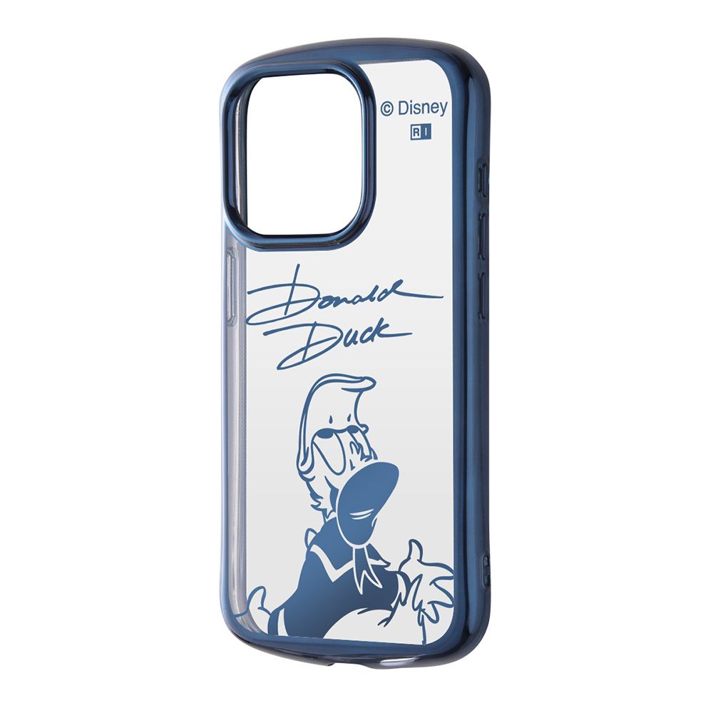 ドナルドダックサイン_メタリック 耐衝撃 TPUソフトケース METAMORU