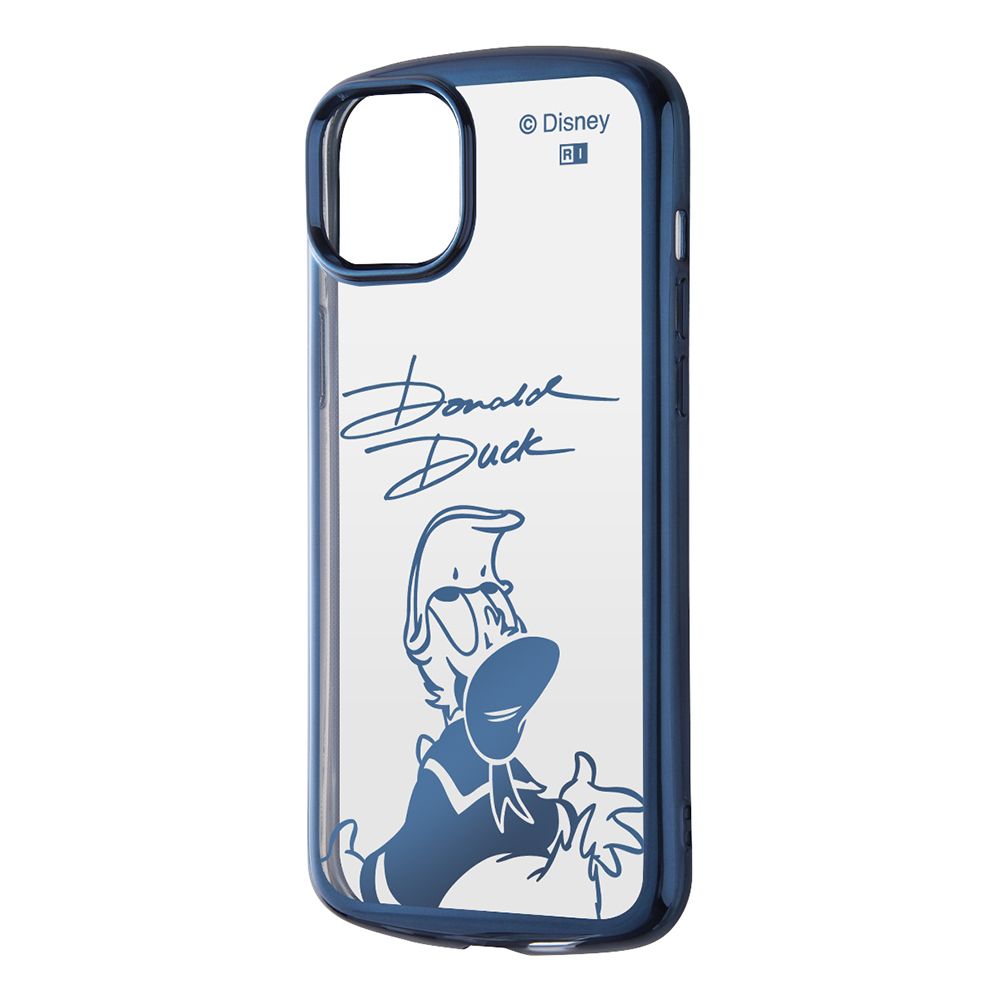 ドナルドダックサイン_メタリック 耐衝撃 TPUソフトケース METAMORU