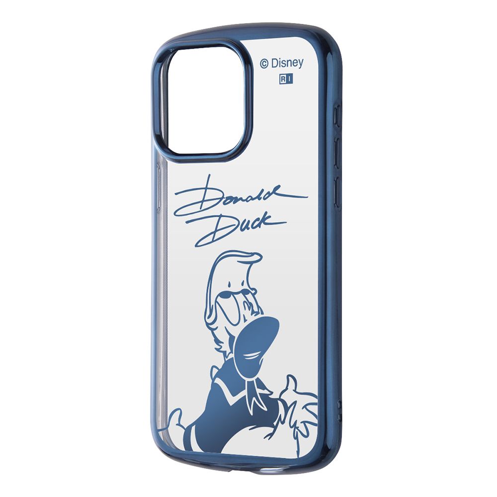 ドナルドダックサイン_メタリック 耐衝撃 TPUソフトケース METAMORU