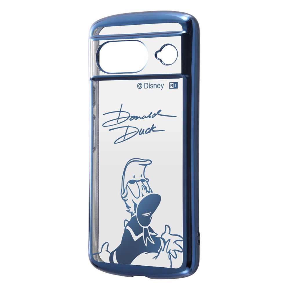 ドナルドダックサイン_メタリック 耐衝撃 TPUソフトケース METAMORU