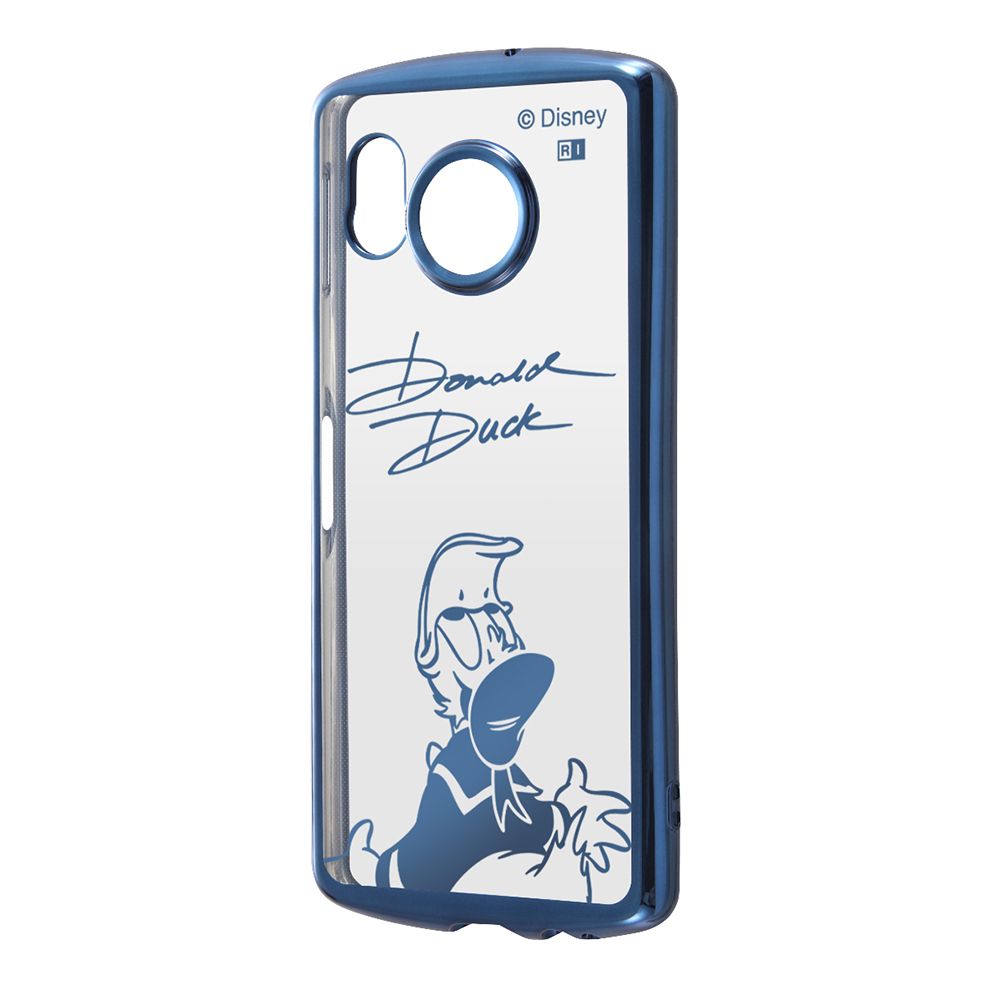 ドナルドダックサイン_メタリック 耐衝撃 TPUソフトケース METAMORU