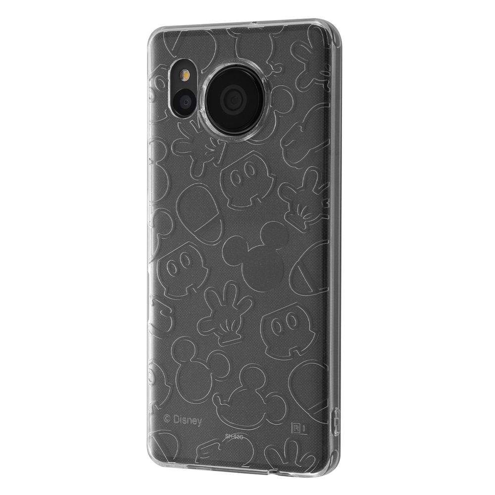 『ディズニーキャラクター』/TPUソフトケース キラキラ/ミッキーマウス