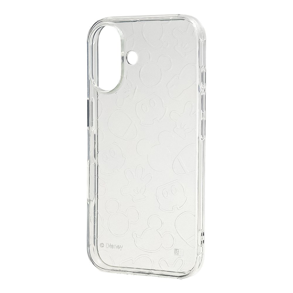 『ディズニーキャラクター』/TPUソフトケース キラキラ/ミッキーマウス