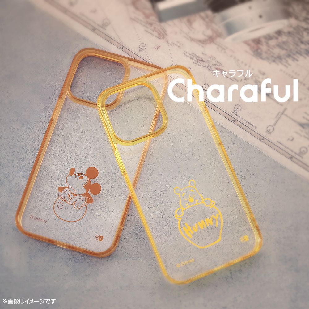 『ディズニーキャラクター』/ハイブリッドケース Charaful/ミッキーマウス