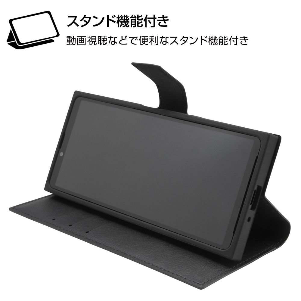 『ディズニーキャラクター』/耐衝撃 手帳型レザーケース/ドナルドダック