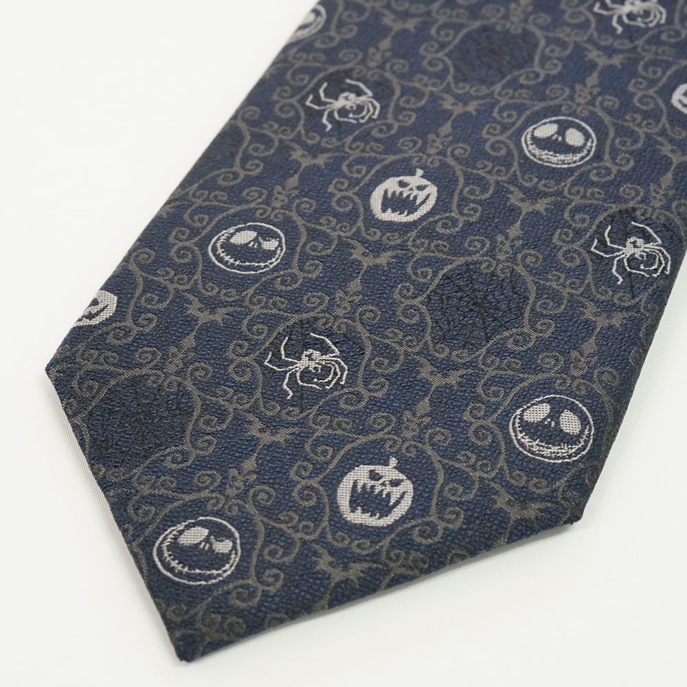 ディズニー／ネクタイ 　(ナイトメア―・ビフォア・クリスマス　ジャック柄)