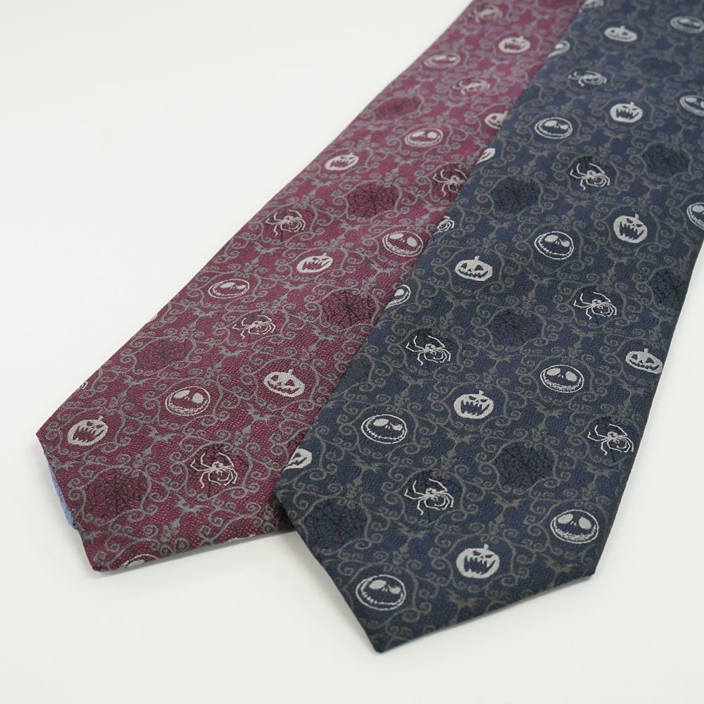 ディズニー／ネクタイ 　(ナイトメア―・ビフォア・クリスマス　ジャック柄)