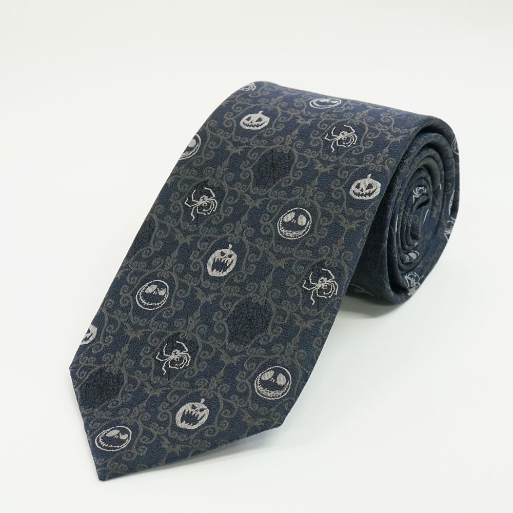 ディズニー／ネクタイ 　(ナイトメア―・ビフォア・クリスマス　ジャック柄)