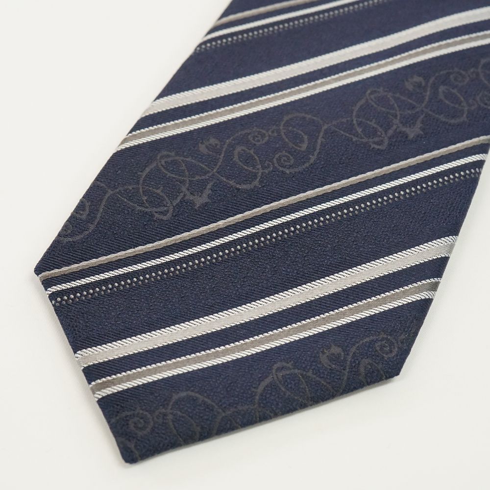 ディズニー／ネクタイ 　(ナイトメア―・ビフォア・クリスマス　ストライプ柄)