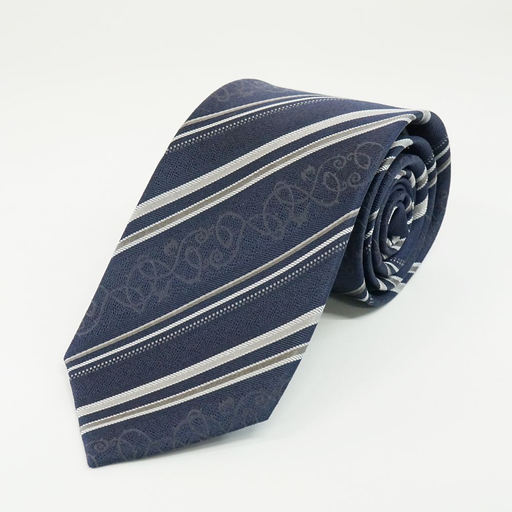 ディズニー／ネクタイ 　(ナイトメア―・ビフォア・クリスマス　ストライプ柄)