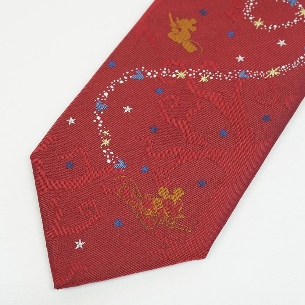 ディズニー／ネクタイ・ハロウィン 柄(星とホウキ）