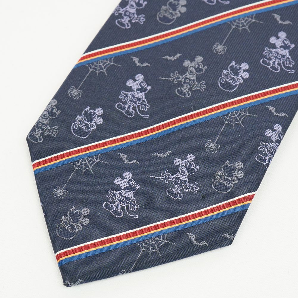 ディズニー／ネクタイ・ハロウィン 柄（ストライプ）
