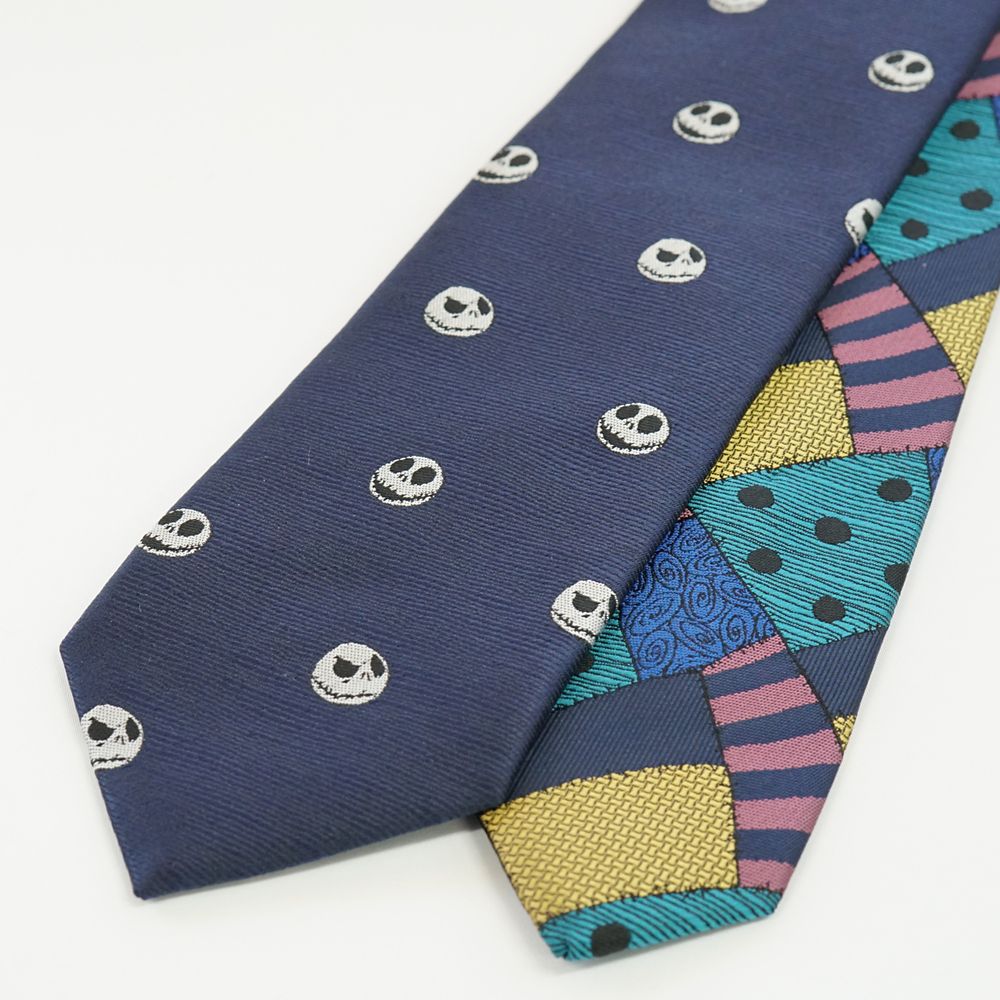 ディズニーネクタイ　ナイトメア―・ビフォア・クリスマス