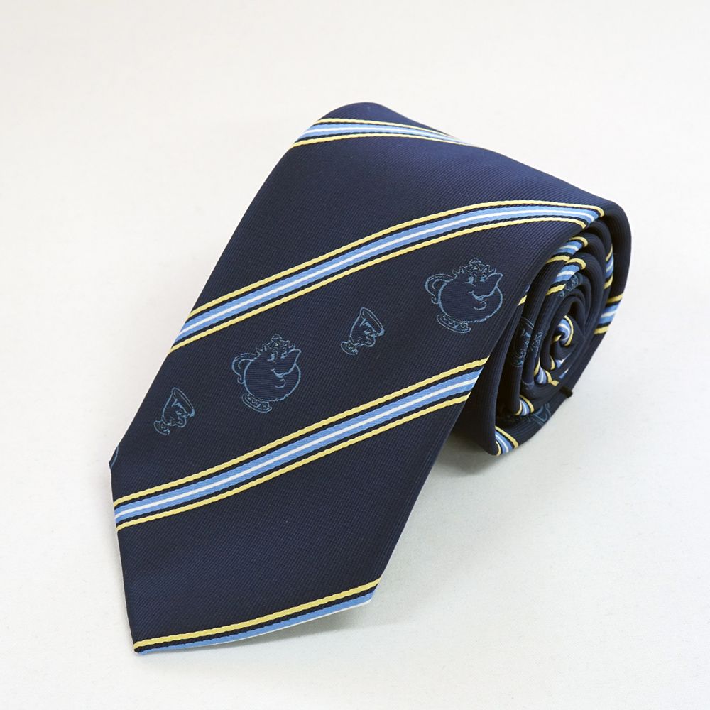ディズニー／ネクタイ 　(美女と野獣　ストライプ柄)