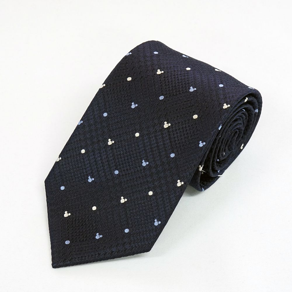 ディズニー／ネクタイ・グレンチェック柄