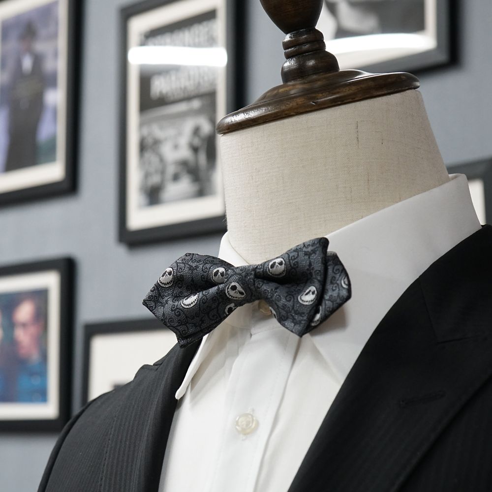 ディズニー／蝶ネクタイ 　(ナイトメアー・ビフォア・クリスマス　ジャック柄)