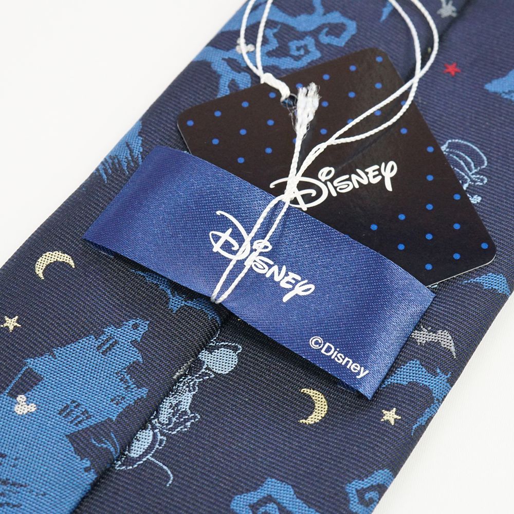 ディズニー／ネクタイ（ハロウィン・コウモリ柄）