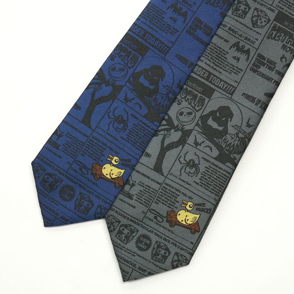 ディズニー／ネクタイ 　(ナイトメアー・ビフォア・クリスマス　キラーダック柄)