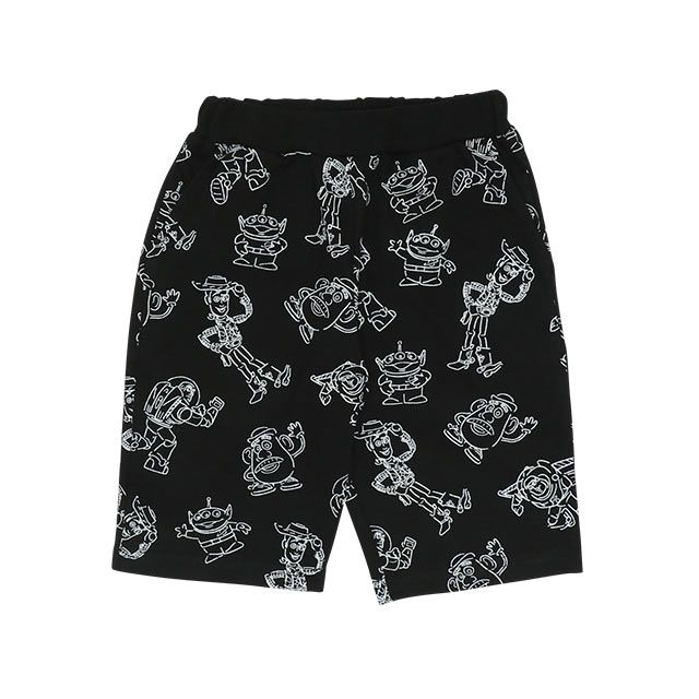 【ベビードール】 トイストーリー 総柄 ハーフパンツ 8471K (トップス別売り)