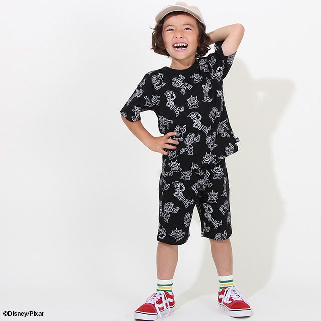 【ベビードール】 トイストーリー 総柄 ハーフパンツ 8471K (トップス別売り)