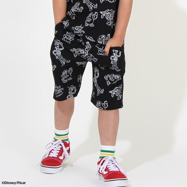 【ベビードール】 トイストーリー 総柄 ハーフパンツ 8471K (トップス別売り)