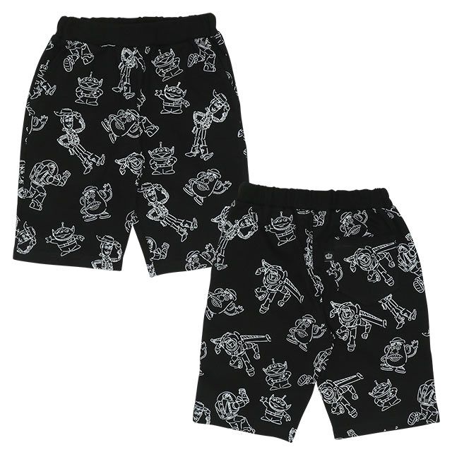 【ベビードール】 トイストーリー 総柄 ハーフパンツ 8471K (トップス別売り)