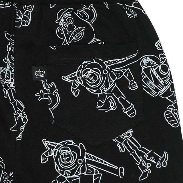 【ベビードール】 トイストーリー 総柄 ハーフパンツ 8471K (トップス別売り)