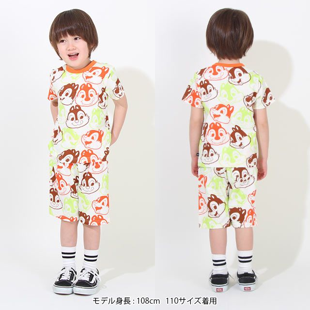 【ベビードール】チップデール 総柄Tシャツ 8474K (ボトム別売)