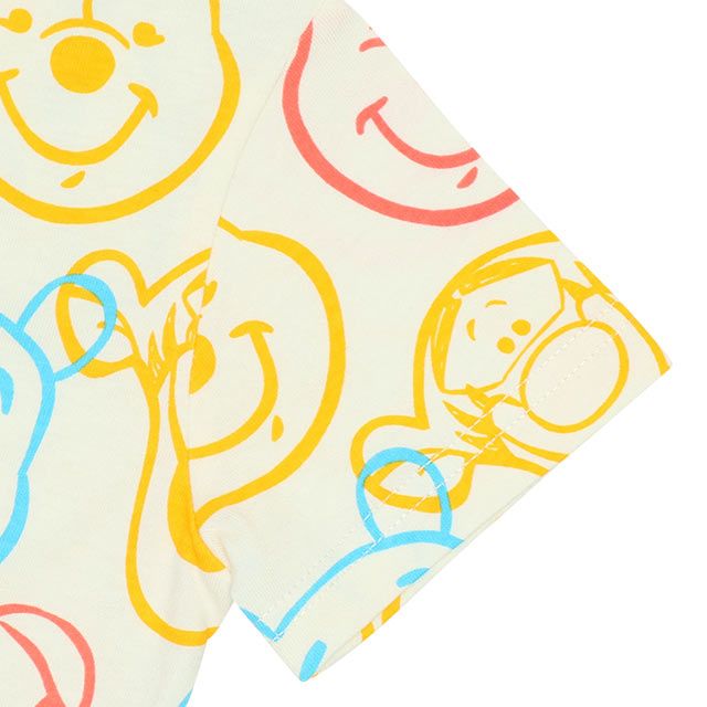 【ベビードール】プー 総柄Tシャツ 8474K (ボトム別売)