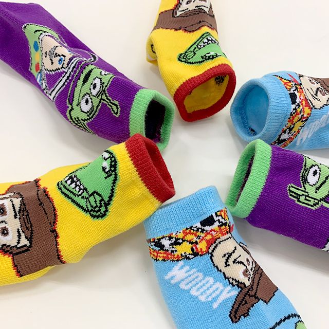 【ベビードール】トイストーリー クルーソックスセット 8495