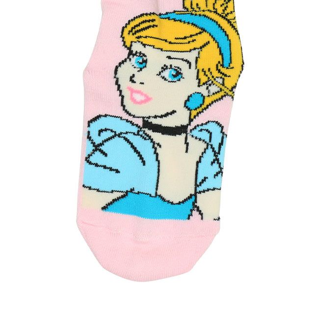 【ベビードール】白雪姫 プリンセス / クルーソックスセット 8497 / ベビーサイズ キッズ くつ下 靴下 3足セット 3足組み 3点セット 13-16cm滑り止め付き