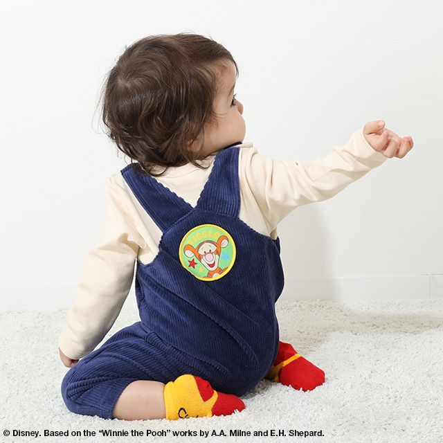 【ベビードール】プー サロペットロンパース 8523B