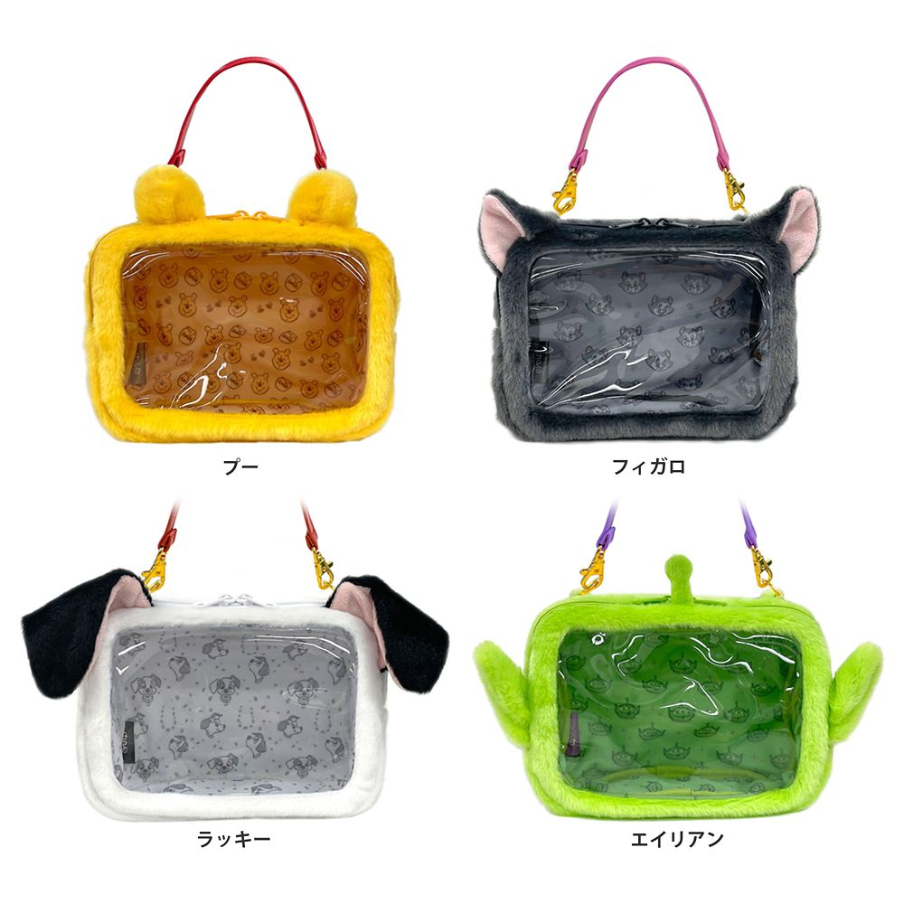 ディズニーキャラクターズ ぬいぐるみポーチ