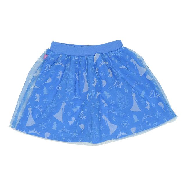 【ベビードール】エルサ プリンセス / チュールスカート 8557K / キッズ ボトムス ウエスト総ゴム ゴム穴付 ガーリーコーデ なりきる コスチューム