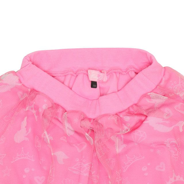 【ベビードール】エルサ プリンセス / チュールスカート 8557K / キッズ ボトムス ウエスト総ゴム ゴム穴付 ガーリーコーデ なりきる コスチューム