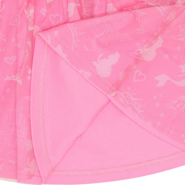 【ベビードール】エルサ プリンセス / チュールスカート 8557K / キッズ ボトムス ウエスト総ゴム ゴム穴付 ガーリーコーデ なりきる コスチューム