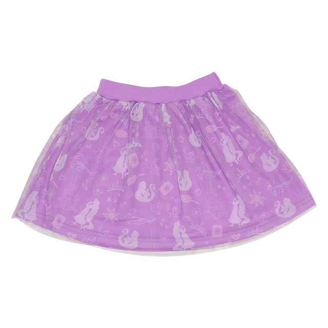 【ベビードール】ラプンツェル プリンセス / チュールスカート 8557K / キッズ ボトムス ウエスト総ゴム ゴム穴付 ガーリーコーデ なりきる コスチューム