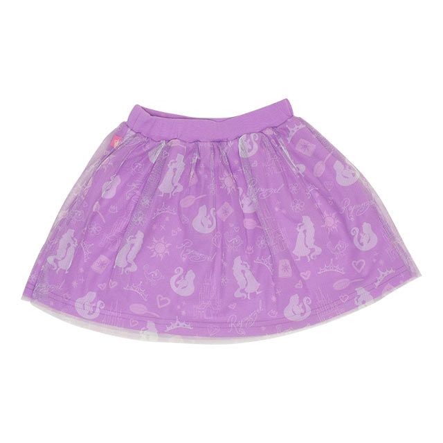 【ベビードール】ラプンツェル プリンセス / チュールスカート 8557K / キッズ ボトムス ウエスト総ゴム ゴム穴付 ガーリーコーデ なりきる コスチューム