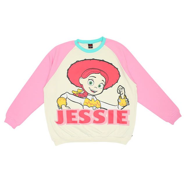 【ベビードール】ジェシー 親子お揃い キャラクタートレーナー 8660A / トイ・ストーリー 大人 ユニセックス 男女兼用 リンクコーデ ペアルック 親子コーデ トップス 長袖 クルーネック ゆったり