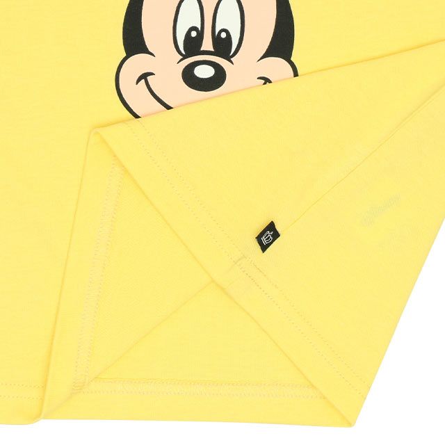 【ベビードール】ミッキー 親子お揃い キャラクター3点セット 8698K / ベビーサイズ キッズ リンクコーデ ペアルック 親子コーデ トレーナー ロンT 長袖 ショルダーバッグ ポシェット お出かけ トータルコーディネート レトロ