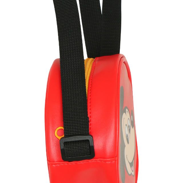 【ベビードール】ミッキー 親子お揃い キャラクター3点セット 8698K / ベビーサイズ キッズ リンクコーデ ペアルック 親子コーデ トレーナー ロンT 長袖 ショルダーバッグ ポシェット お出かけ トータルコーディネート レトロ