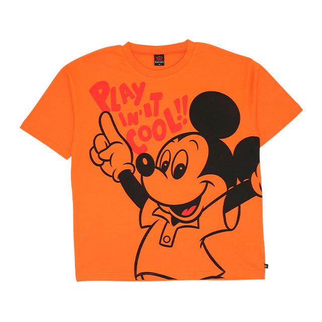 【ベビードール】ミッキー 親子お揃い キャラクター3点セット 8699A / 大人 ユニセックス 男女兼用 リンクコーデ ペアルック 親子コーデ トレーナー ロンT Tシャツ 長袖 半袖 お出かけ トータルコーデ
